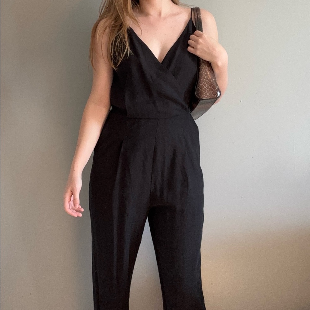 Mango Suit Black Pant Jumpsuit - Picture 4 of 5